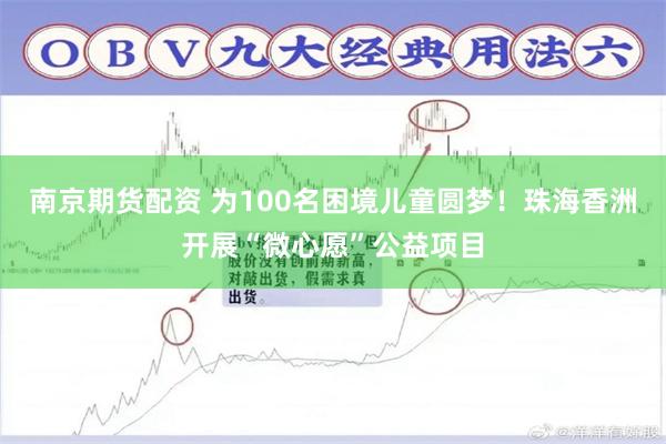 南京期货配资 为100名困境儿童圆梦！珠海香洲开展“微心愿”公益项目