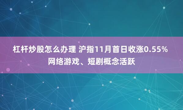 杠杆炒股怎么办理 沪指11月首日收涨0.55% 网络游戏、短剧概念活跃