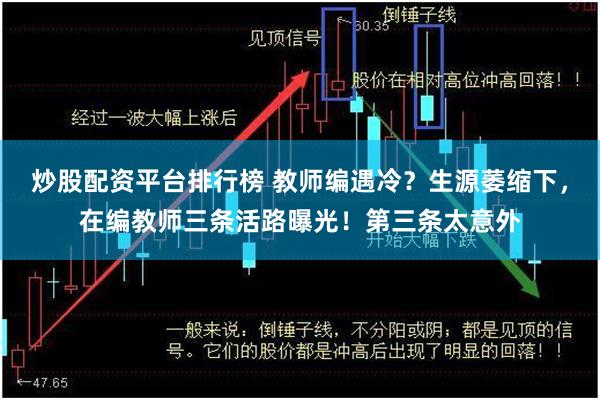 炒股配资平台排行榜 教师编遇冷？生源萎缩下，在编教师三条活路曝光！第三条太意外
